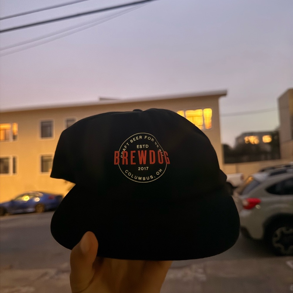 5-panel Black Cap
